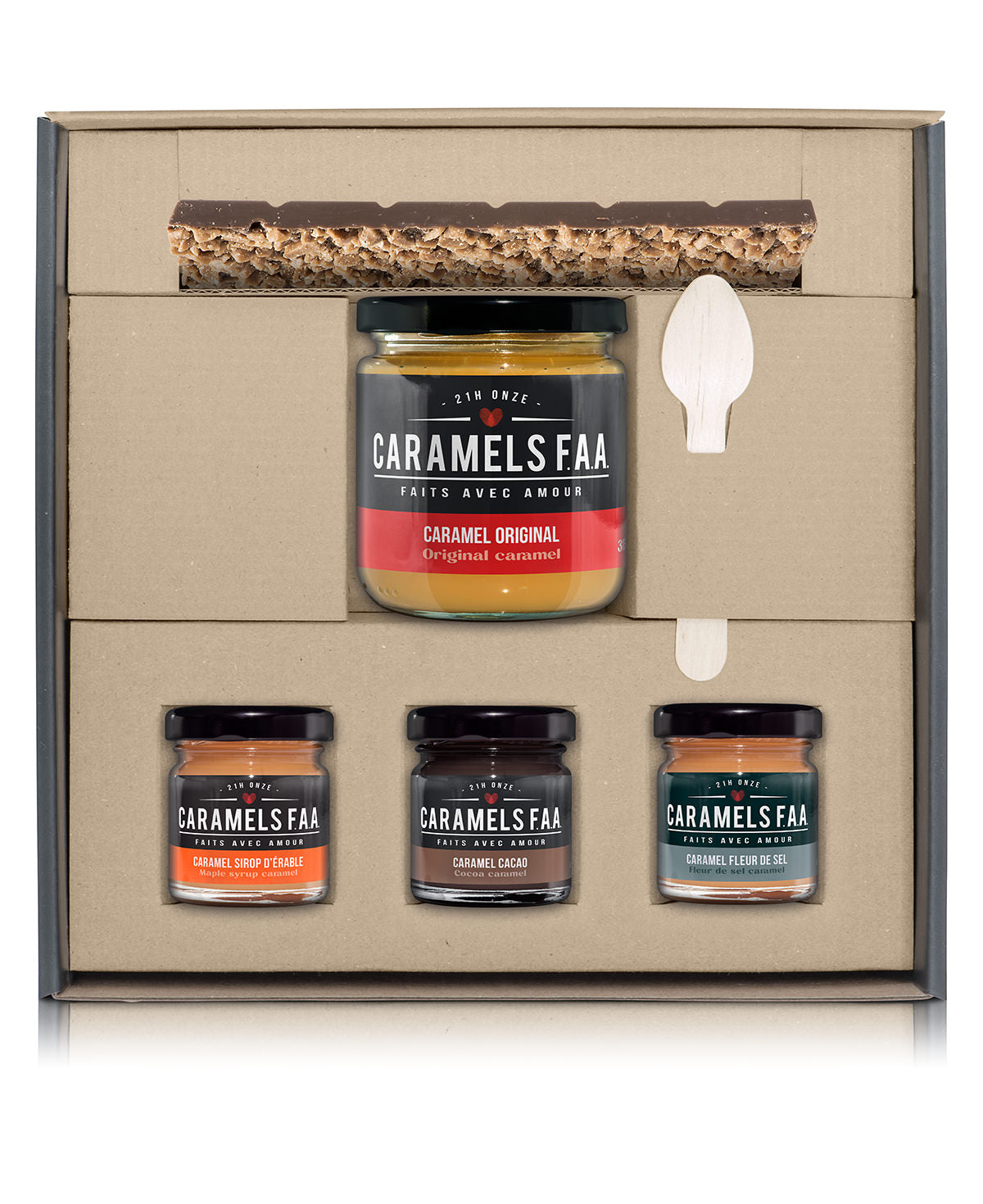 Québec caramel gift box, a teacher and host gift under $40