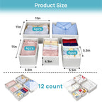Fabric drawer organizers, set of 12, photo 8