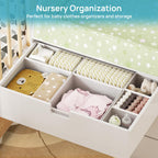 Fabric drawer organizers, set of 12, photo 3