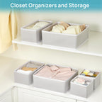 Fabric drawer organizers, set of 12, photo 5
