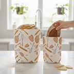 Reusable beeswax food bags 2-pack, photo 14
