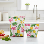 Reusable beeswax food bags 2-pack, photo 7