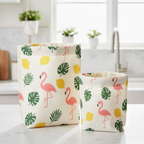 Reusable beeswax food bags 2-pack, photo 6