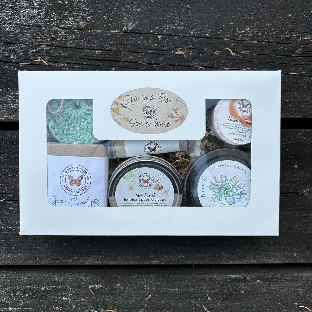 Spa in a Box handmade soap and candle gift set, photo 4
