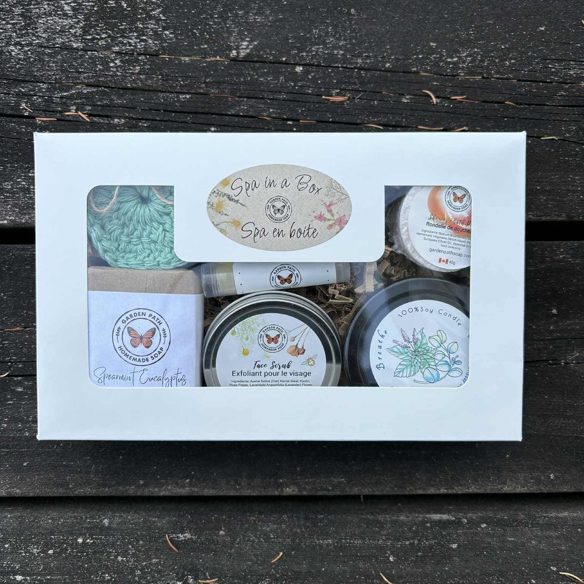 Spa in a Box handmade soap and candle gift set, photo 4