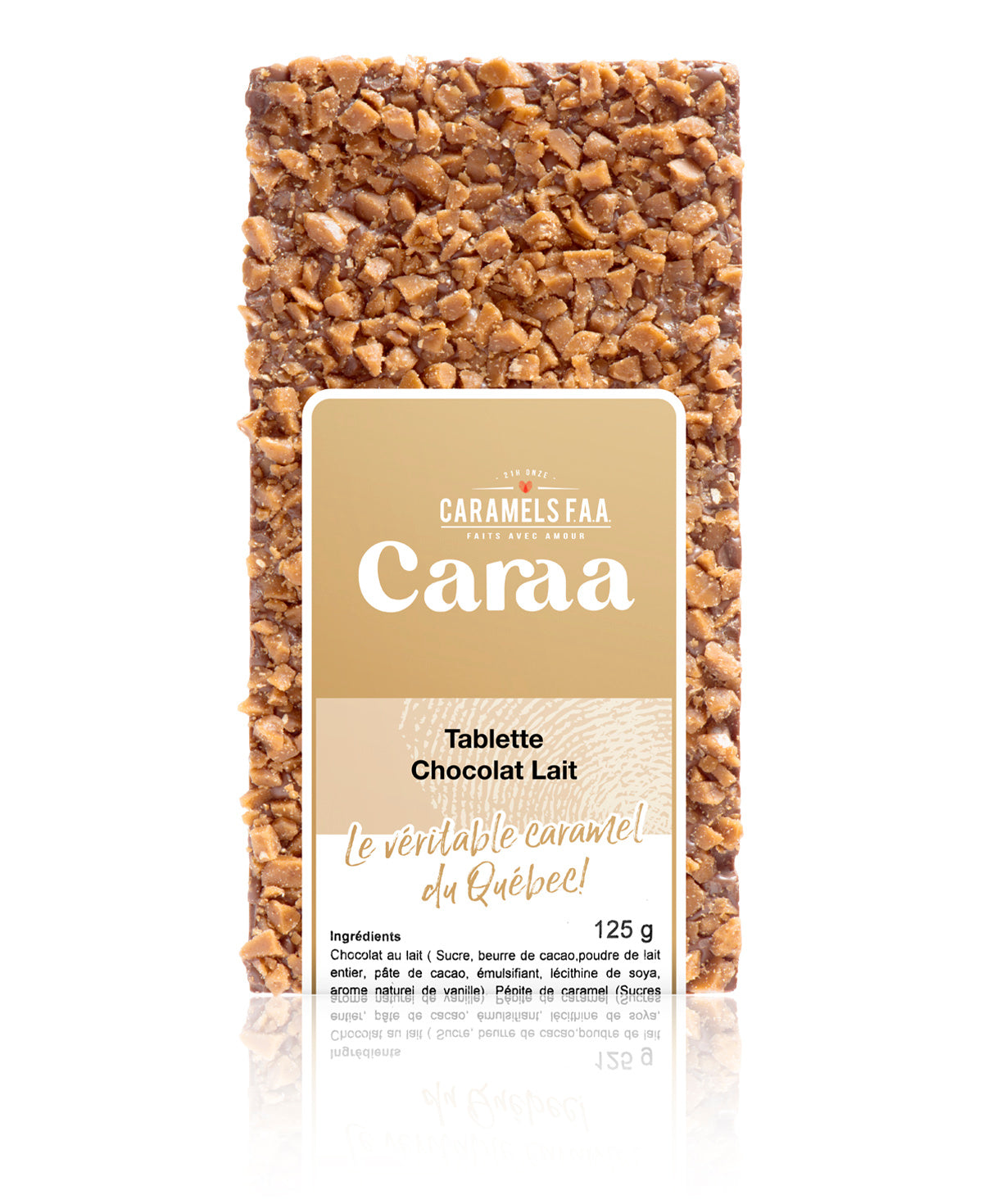 Quebec caramel gift box with maple and fleur de sel caramels, photo 6