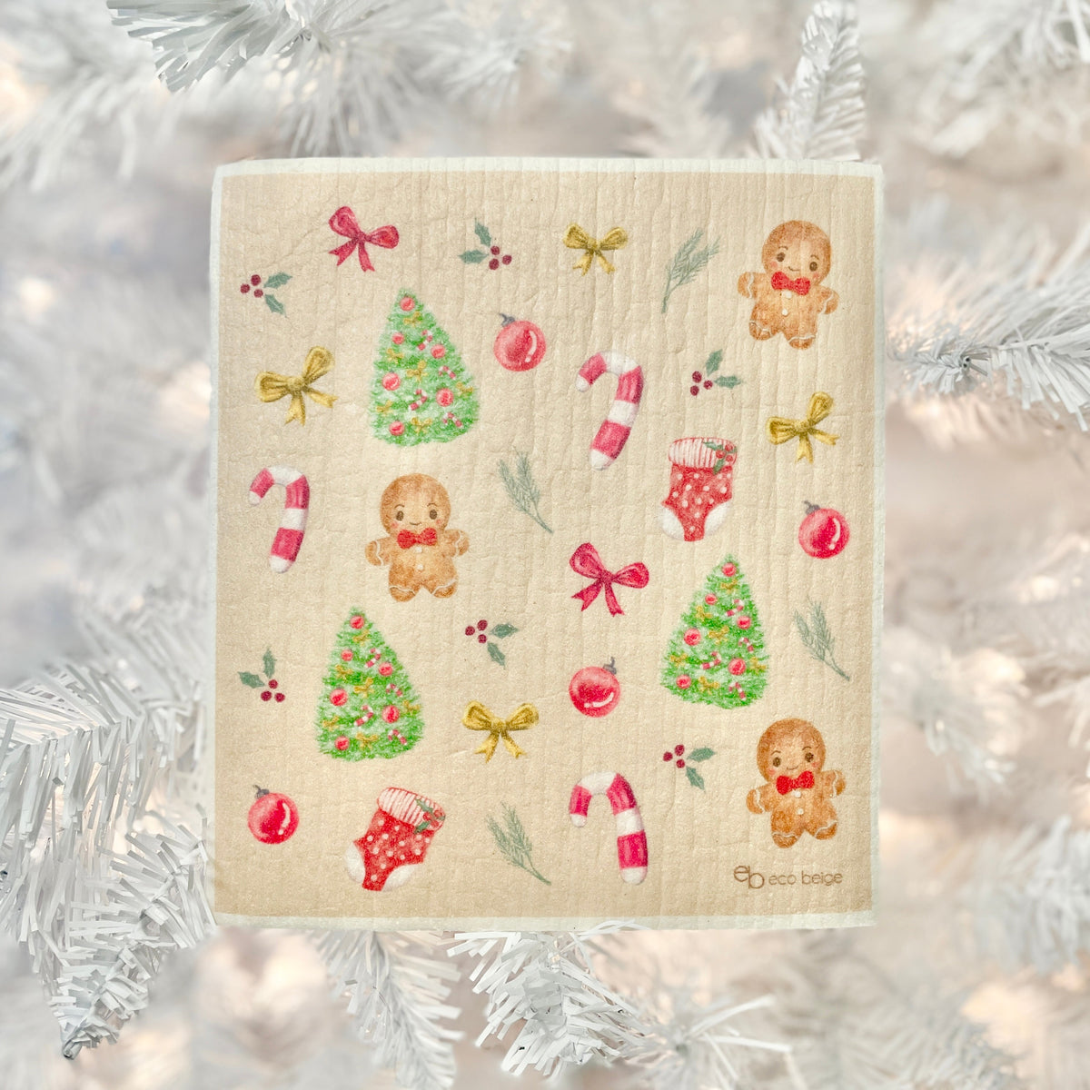 Christmas Swedish sponge cloth, photo 2