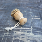 Sisal and palm pot scrubber dimensions