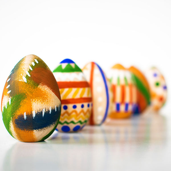 Wooden egg painting kit with natural earth paint, photo 5